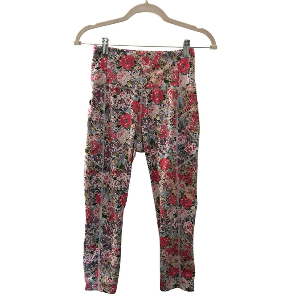 Vogo Athletica floral leggings size small